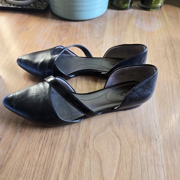 Black Flats by Life Stride Womens Size 9.5 - Picture 4 of 7